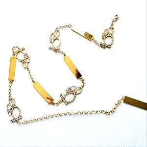 BEBE Logo Belt